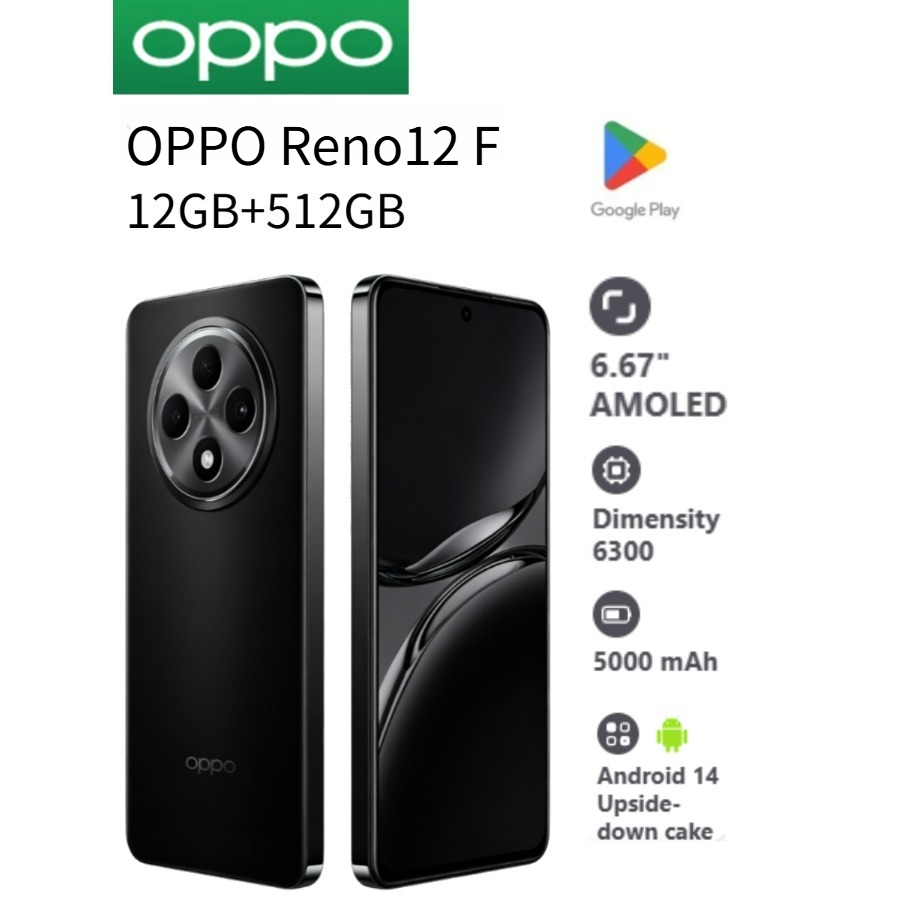 Oppo Reno 12 - Novo 2026 OPPO Reno12 F com