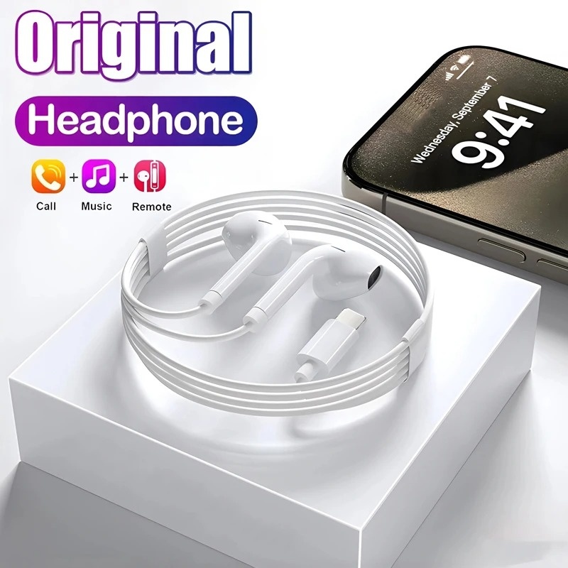 Apple Iphone 15 Pro Max - Fones de Ouvido Originais para Apple