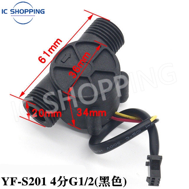 10 PEÇAS YF-S201 G1/2 Sensor d - Hydration Sensor Skin avaliação e preço